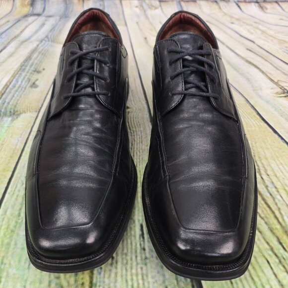 Johnston & Murphy Stricklin Oxfords Men 11.5 M Black Leather Dress Shoes 20-7741 main image 7